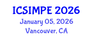 International Conference on Sports Injury Management and Performance Enhancement (ICSIMPE) January 05, 2026 - Vancouver, Canada