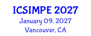 International Conference on Sports Injury Management and Performance Enhancement (ICSIMPE) January 09, 2027 - Vancouver, Canada