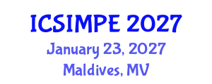 International Conference on Sports Injury Management and Performance Enhancement (ICSIMPE) January 23, 2027 - Maldives, Maldives