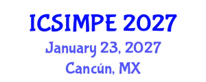 International Conference on Sports Injury Management and Performance Enhancement (ICSIMPE) January 23, 2027 - Cancún, Mexico
