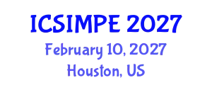 International Conference on Sports Injury Management and Performance Enhancement (ICSIMPE) February 10, 2027 - Houston, United States