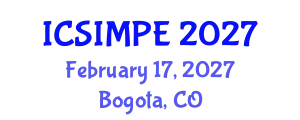 International Conference on Sports Injury Management and Performance Enhancement (ICSIMPE) February 17, 2027 - Bogota, Colombia