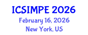 International Conference on Sports Injury Management and Performance Enhancement (ICSIMPE) February 16, 2026 - New York, United States