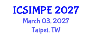 International Conference on Sports Injury Management and Performance Enhancement (ICSIMPE) March 03, 2027 - Taipei, Taiwan