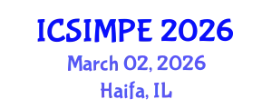 International Conference on Sports Injury Management and Performance Enhancement (ICSIMPE) March 02, 2026 - Haifa, Israel