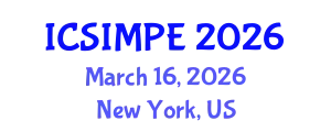International Conference on Sports Injury Management and Performance Enhancement (ICSIMPE) March 16, 2026 - New York, United States