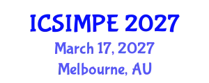 International Conference on Sports Injury Management and Performance Enhancement (ICSIMPE) March 17, 2027 - Melbourne, Australia