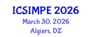 International Conference on Sports Injury Management and Performance Enhancement (ICSIMPE) March 30, 2026 - Algiers, Algeria