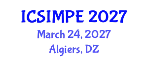 International Conference on Sports Injury Management and Performance Enhancement (ICSIMPE) March 24, 2027 - Algiers, Algeria