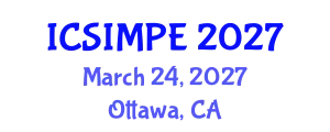 International Conference on Sports Injury Management and Performance Enhancement (ICSIMPE) March 24, 2027 - Ottawa, Canada