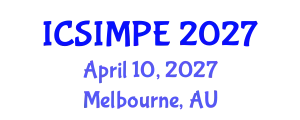 International Conference on Sports Injury Management and Performance Enhancement (ICSIMPE) April 10, 2027 - Melbourne, Australia