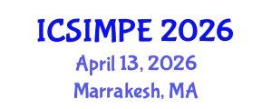 International Conference on Sports Injury Management and Performance Enhancement (ICSIMPE) April 13, 2026 - Marrakesh, Morocco