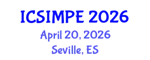 International Conference on Sports Injury Management and Performance Enhancement (ICSIMPE) April 20, 2026 - Seville, Spain