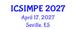 International Conference on Sports Injury Management and Performance Enhancement (ICSIMPE) April 17, 2027 - Seville, Spain