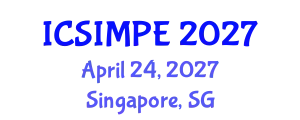 International Conference on Sports Injury Management and Performance Enhancement (ICSIMPE) April 24, 2027 - Singapore, Singapore