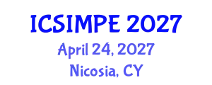 International Conference on Sports Injury Management and Performance Enhancement (ICSIMPE) April 24, 2027 - Nicosia, Cyprus