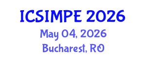 International Conference on Sports Injury Management and Performance Enhancement (ICSIMPE) May 04, 2026 - Bucharest, Romania