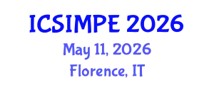 International Conference on Sports Injury Management and Performance Enhancement (ICSIMPE) May 11, 2026 - Florence, Italy
