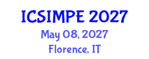 International Conference on Sports Injury Management and Performance Enhancement (ICSIMPE) May 08, 2027 - Florence, Italy