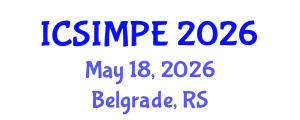 International Conference on Sports Injury Management and Performance Enhancement (ICSIMPE) May 18, 2026 - Belgrade, Serbia