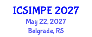 International Conference on Sports Injury Management and Performance Enhancement (ICSIMPE) May 22, 2027 - Belgrade, Serbia