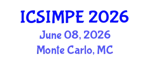 International Conference on Sports Injury Management and Performance Enhancement (ICSIMPE) June 08, 2026 - Monte Carlo, Monaco