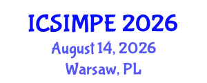International Conference on Sports Injury Management and Performance Enhancement (ICSIMPE) August 14, 2026 - Warsaw, Poland