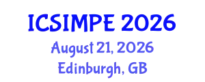 International Conference on Sports Injury Management and Performance Enhancement (ICSIMPE) August 21, 2026 - Edinburgh, United Kingdom