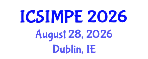 International Conference on Sports Injury Management and Performance Enhancement (ICSIMPE) August 28, 2026 - Dublin, Ireland