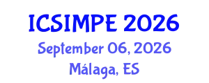 International Conference on Sports Injury Management and Performance Enhancement (ICSIMPE) September 06, 2026 - Málaga, Spain