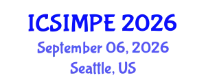 International Conference on Sports Injury Management and Performance Enhancement (ICSIMPE) September 06, 2026 - Seattle, United States