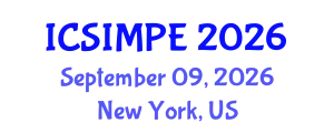 International Conference on Sports Injury Management and Performance Enhancement (ICSIMPE) September 09, 2026 - New York, United States