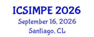 International Conference on Sports Injury Management and Performance Enhancement (ICSIMPE) September 16, 2026 - Santiago, Chile