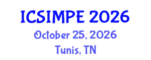 International Conference on Sports Injury Management and Performance Enhancement (ICSIMPE) October 25, 2026 - Tunis, Tunisia