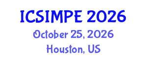 International Conference on Sports Injury Management and Performance Enhancement (ICSIMPE) October 25, 2026 - Houston, United States