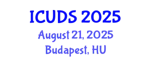 International Conference on Urban Drainage and Stormwater (ICUDS) August 21, 2025 - Budapest, Hungary