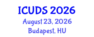 International Conference on Urban Drainage and Stormwater (ICUDS) August 23, 2026 - Budapest, Hungary