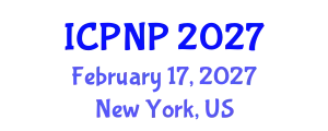 International Conference on Phytochemistry and Natural Products (ICPNP) February 17, 2027 - New York, United States