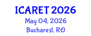 International Conference on Advances in Renewable Energy Technologies (ICARET) May 04, 2026 - Bucharest, Romania