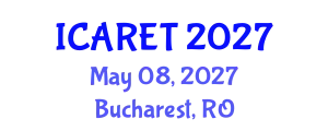 International Conference on Advances in Renewable Energy Technologies (ICARET) May 08, 2027 - Bucharest, Romania