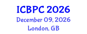 International Conference on Biopolymers and Polymer Chemistry (ICBPC) December 09, 2026 - London, United Kingdom