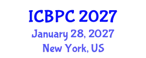 International Conference on Biopolymers and Polymer Chemistry (ICBPC) January 28, 2027 - New York, United States