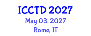 International Conference on City Tourism and Development (ICCTD) May 03, 2027 - Rome, Italy