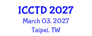 International Conference on City Tourism and Development (ICCTD) March 03, 2027 - Taipei, Taiwan