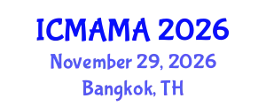 International Conference on Metallurgy and Application of Aluminium (ICMAMA) November 29, 2026 - Bangkok, Thailand