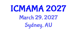 International Conference on Metallurgy and Application of Aluminium (ICMAMA) March 29, 2027 - Sydney, Australia