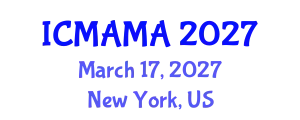 International Conference on Metallurgy and Application of Aluminium (ICMAMA) March 17, 2027 - New York, United States