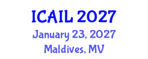 International Conference on Artificial Intelligence and Law (ICAIL) January 23, 2027 - Maldives, Maldives