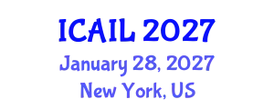 International Conference on Artificial Intelligence in Law (ICAIL) January 28, 2027 - New York, United States