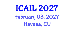 International Conference on Artificial Intelligence in Law (ICAIL) February 03, 2027 - Havana, Cuba
